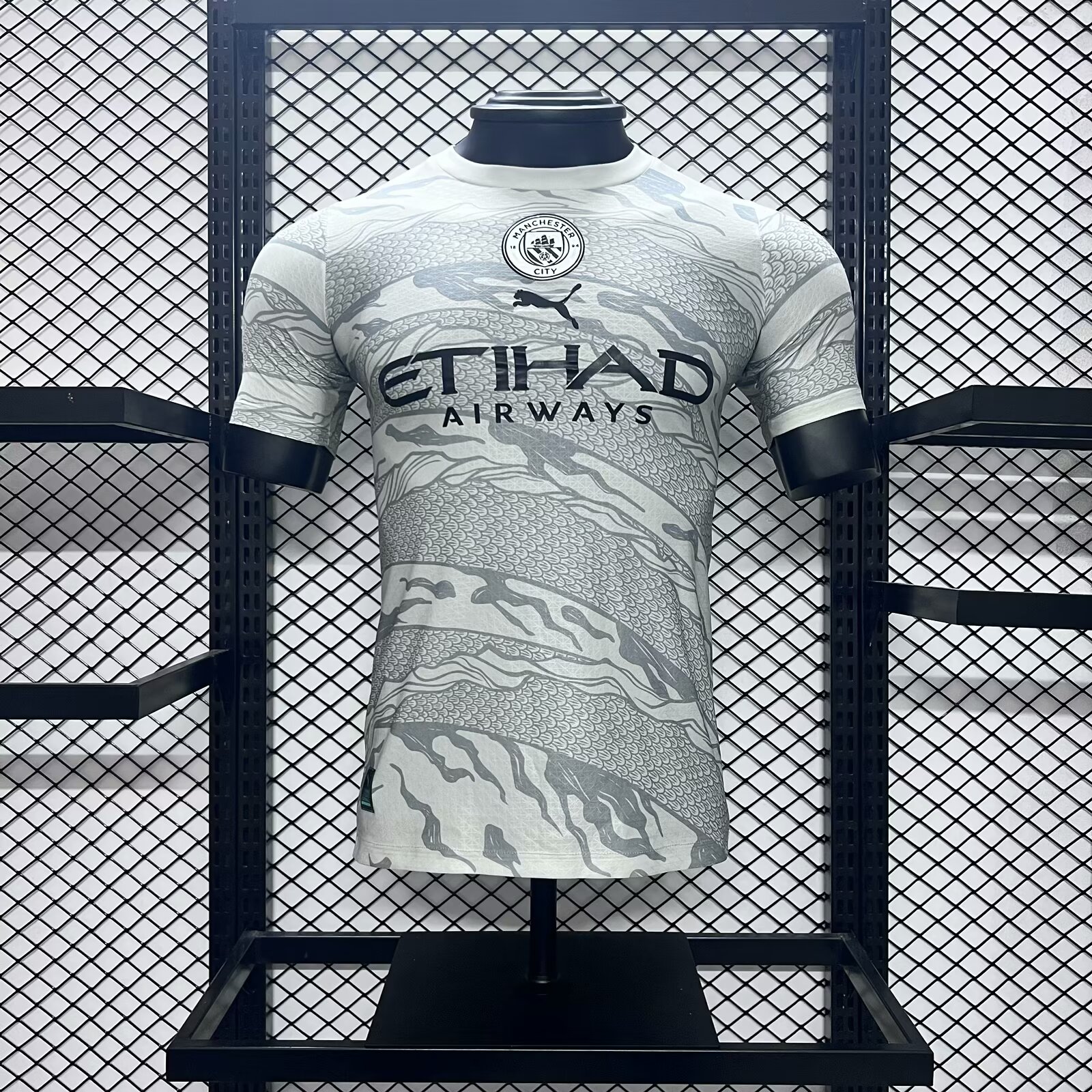Manchester City 2024 Chinese New Year Pre-match Jersey - Player Version - JerseysGala