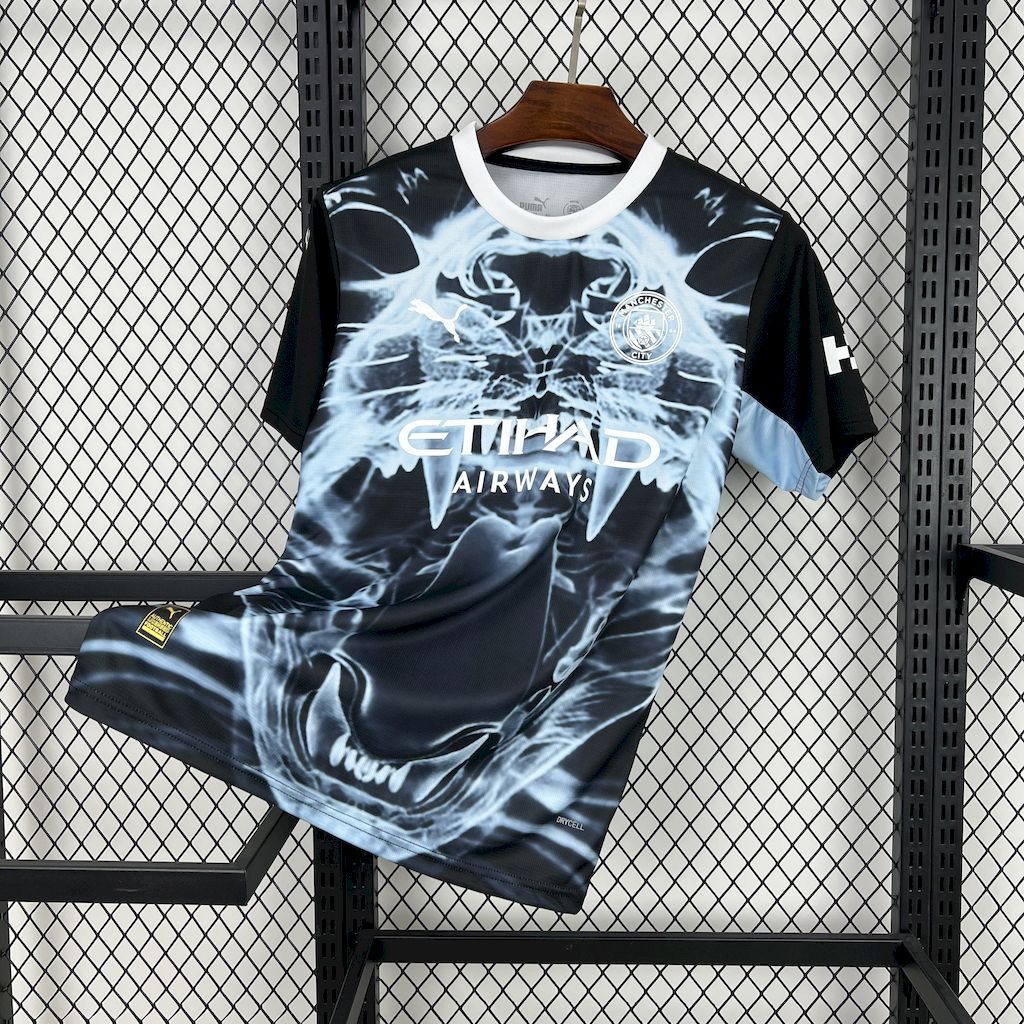 Manchester City 24-25 Black X-ray Fan-designed Special Edition Jersey - Fans Version - JerseysGala