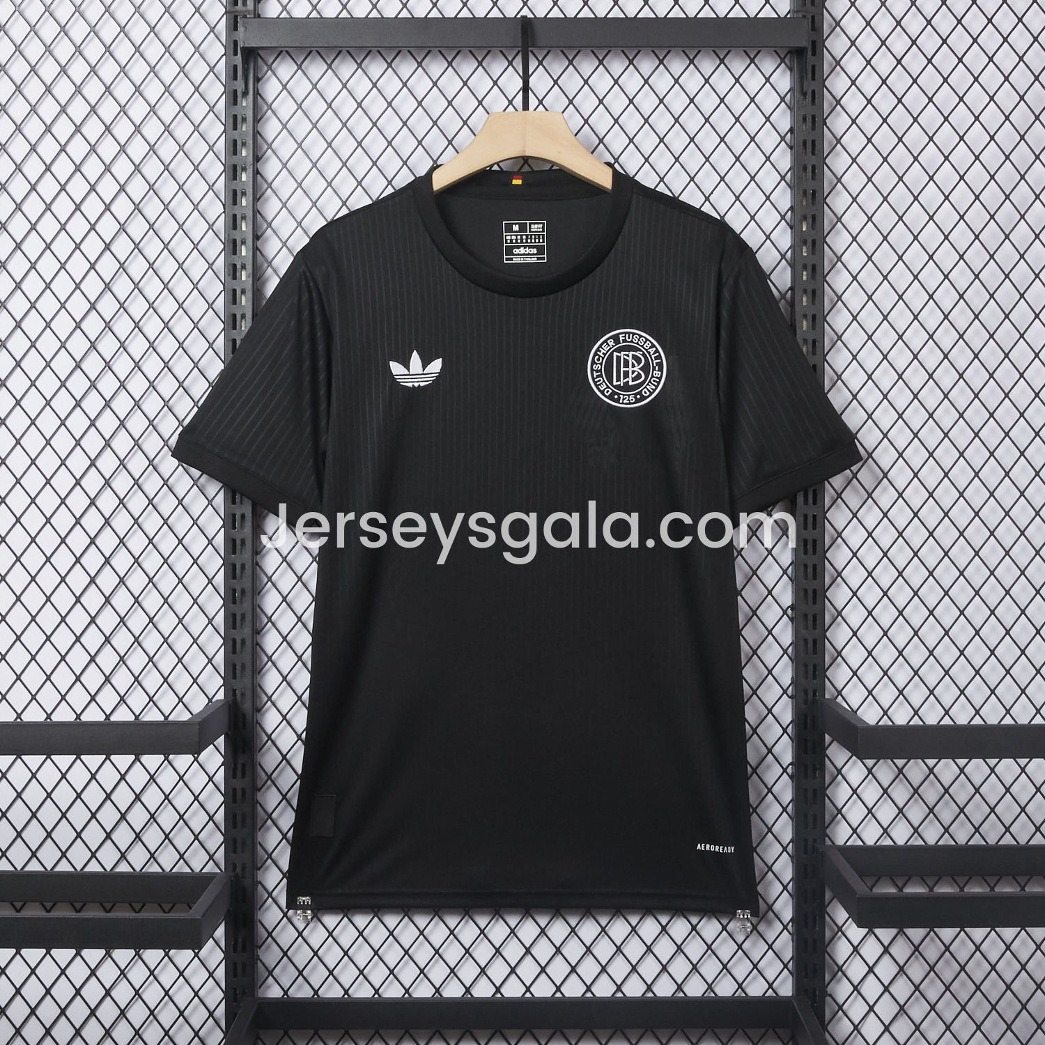 Germany 2025 Black 125-Year Anniversary Commemorative Edition Jersey - Fans Version - JerseysGala