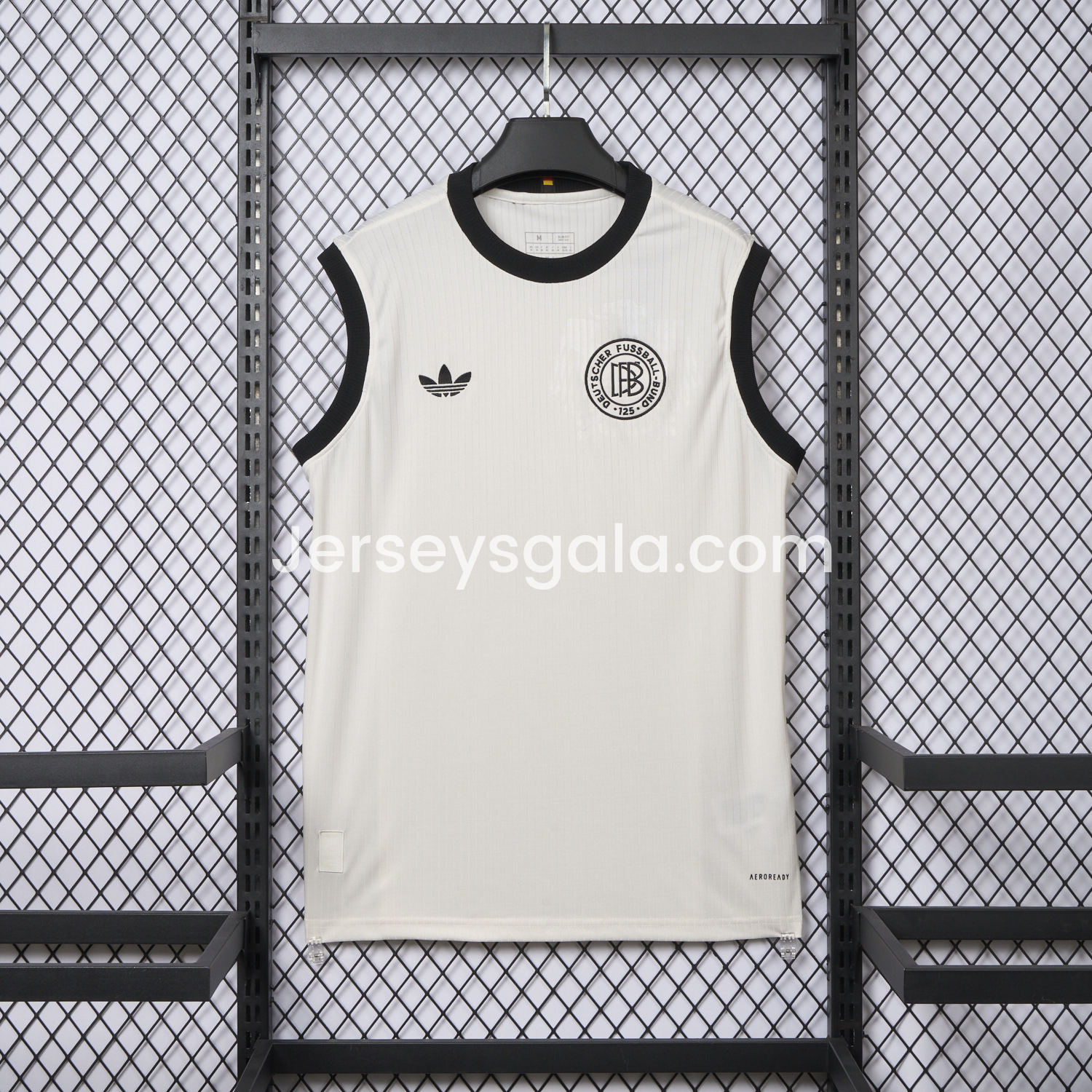 Germany 2025 125-Year Anniversary Commemorative Edition White Vest - Fans Version - JerseysGala