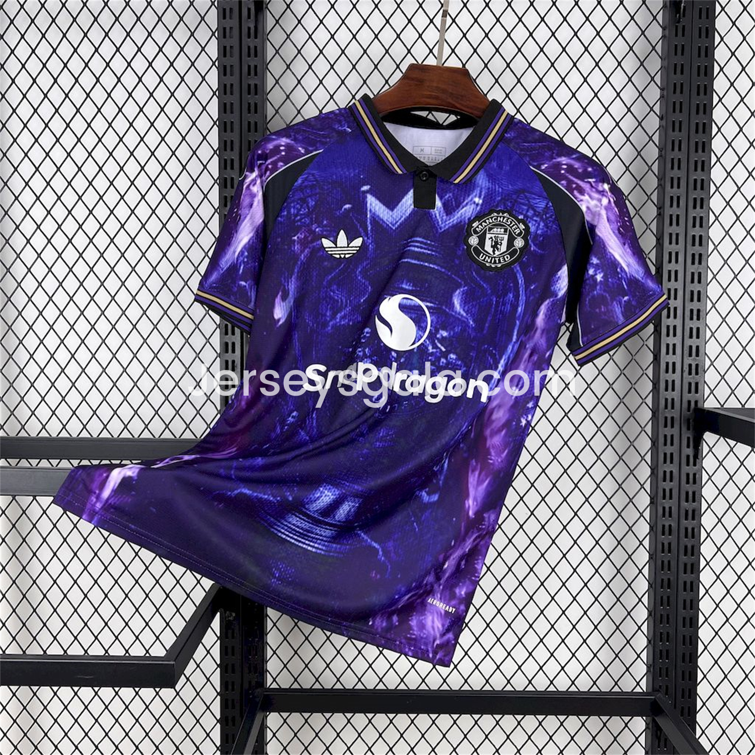 Manchester United 25-26 Blue and Purple Premier League Championship Trophy Special Edition Jersey - Fans Version - JerseysGala