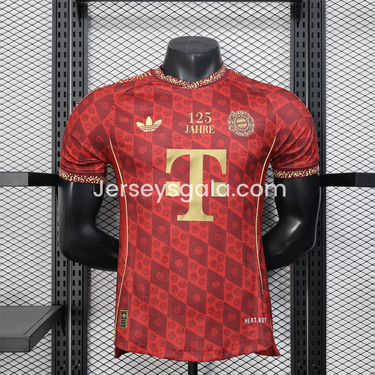 Bayern Munich 2025 125th Anniversary Diamond Pattern Special Jersey - Player Version - JerseysGala