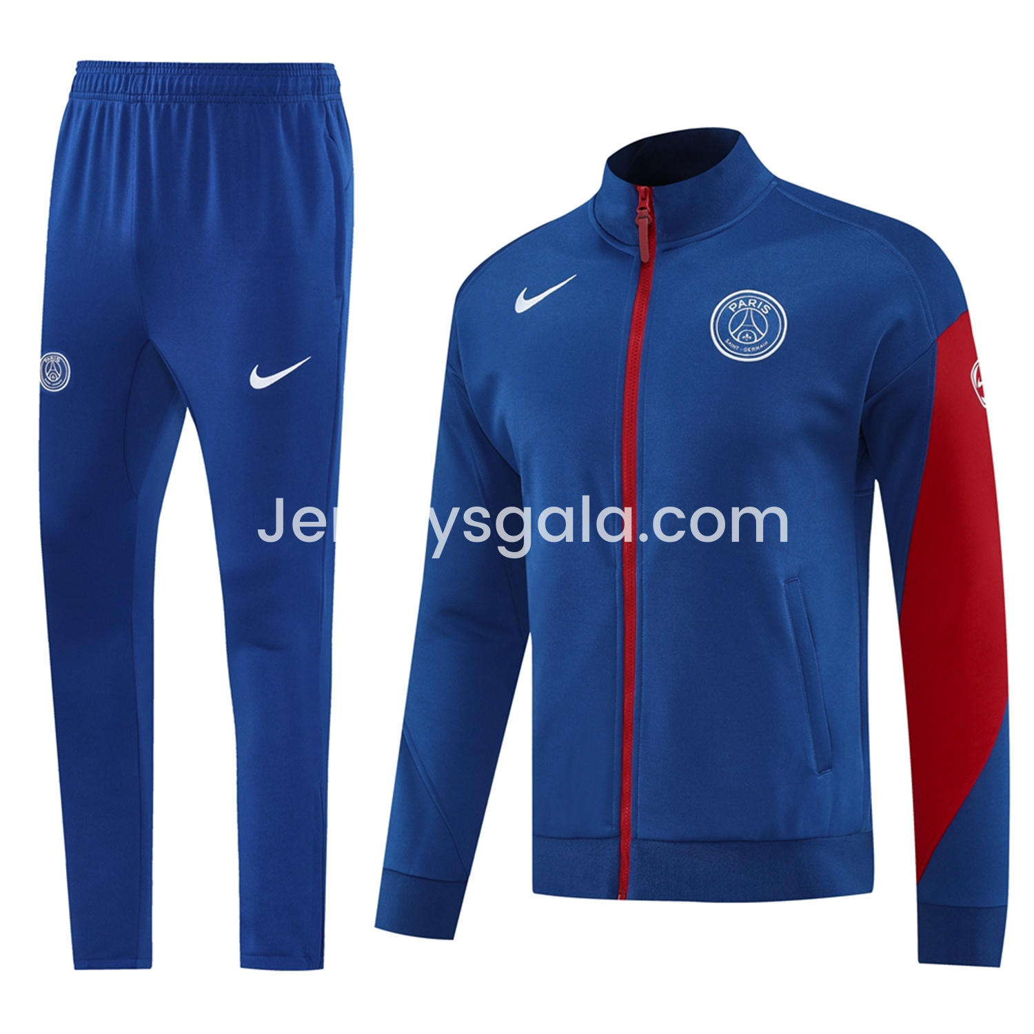 Paris Saint-Germain PSG 25-26 Jacket Training Tracksuit - Blue Jackets and Pants - JerseysGala
