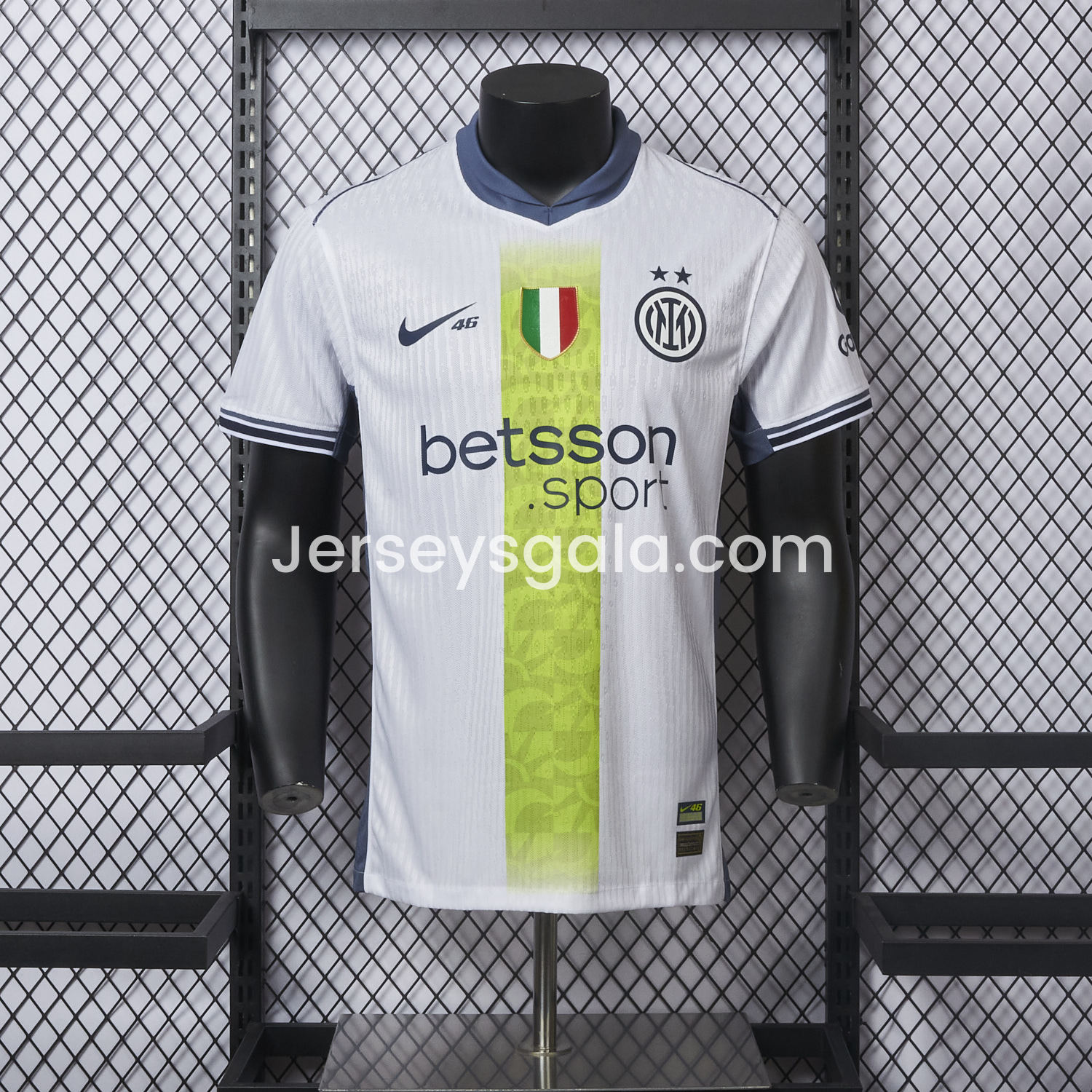 Inter Milan 24-25 Valentino Rossi Special Edition Away Jersey - Player Version - JerseysGala