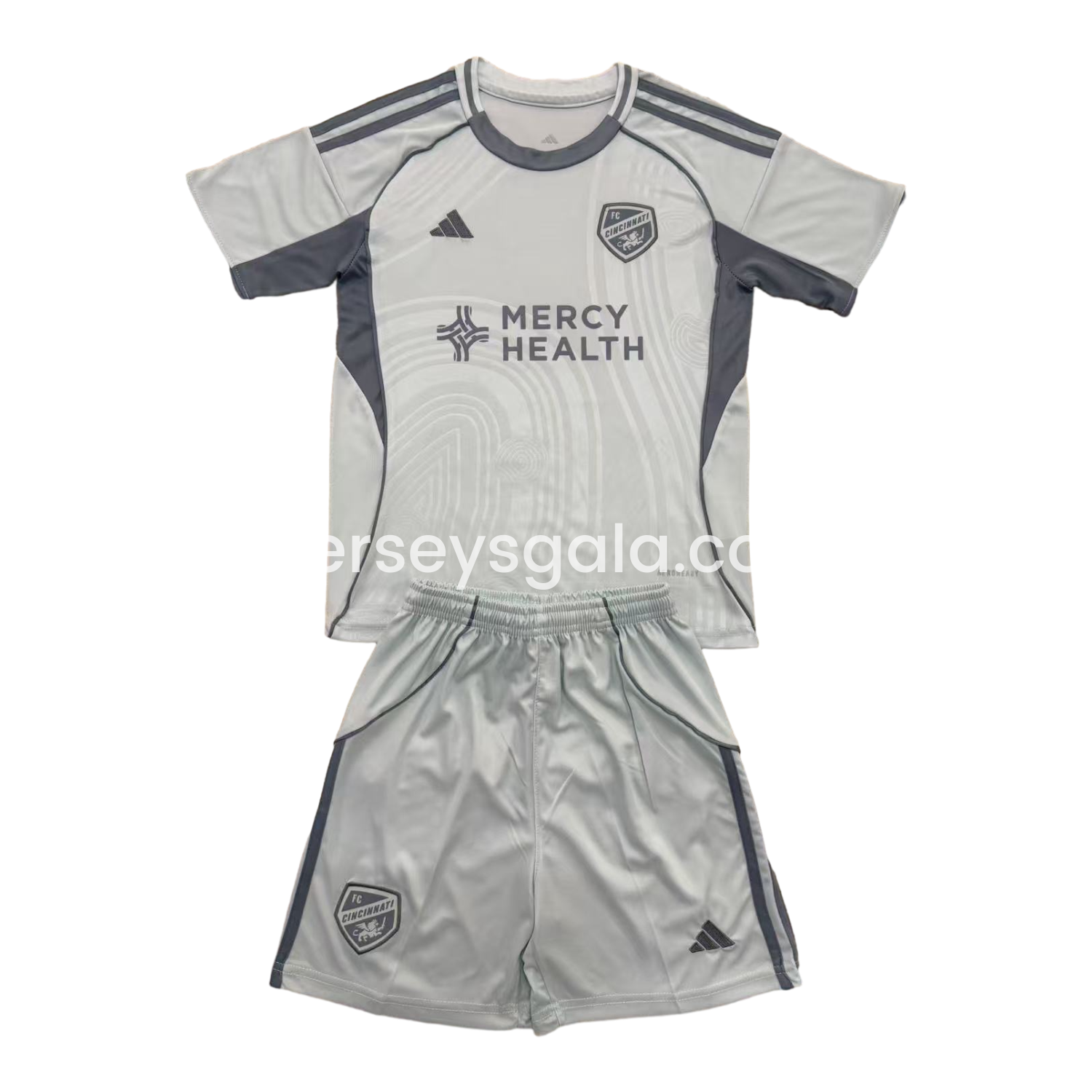Cincinnati 25-26 Light Yellow Pre-Match Training Men's Adult Jersey Set - Fans Version - JerseysGala
