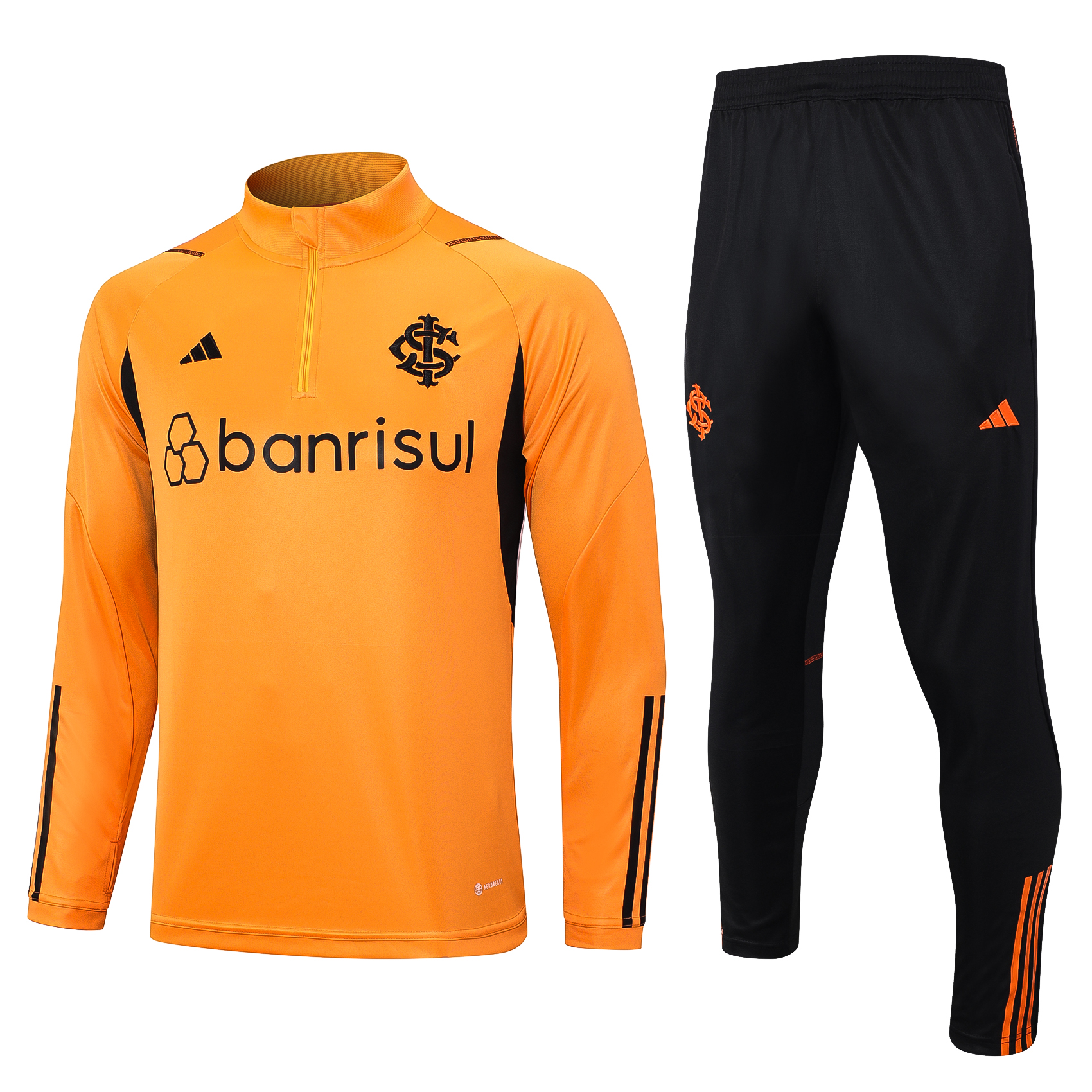 Sport Club Internacional 23-24 Long Sleeve Training Set -Orange - JerseysGala