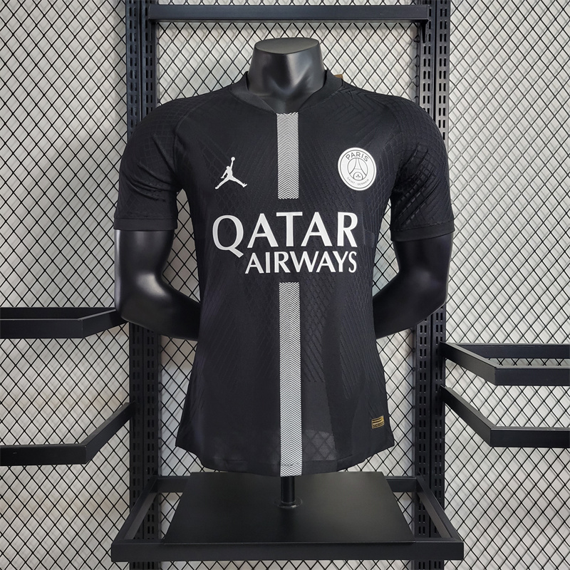 Paris Saint-Germain PSG 23/24 Black Special Jersey - Player Version - JerseysGala