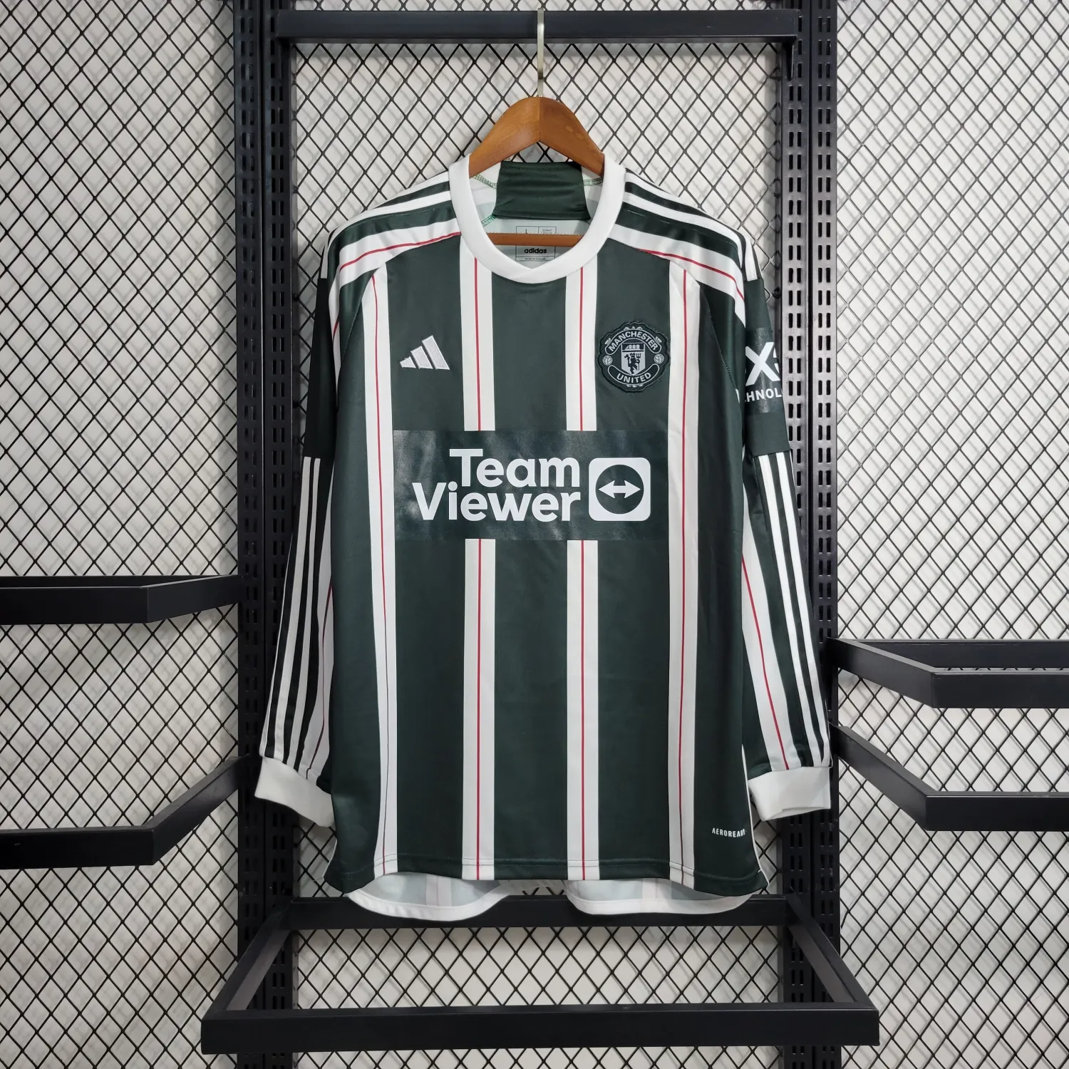 Manchester United 23-24 Away Long Sleeve Jersey - Fans Version - JerseysGala