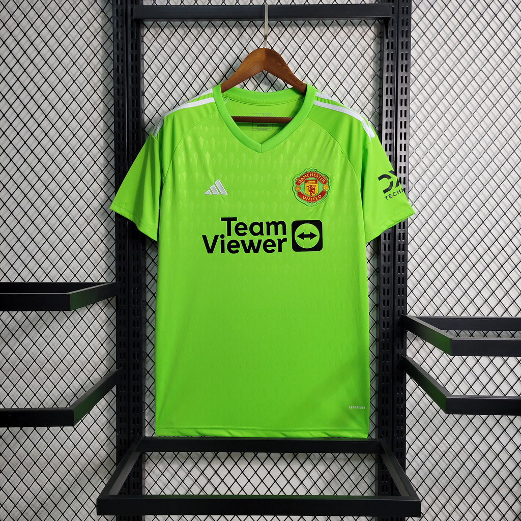 Manchester United 23-24 Green Goalkeeper Jersey - Fans Version - JerseysGala