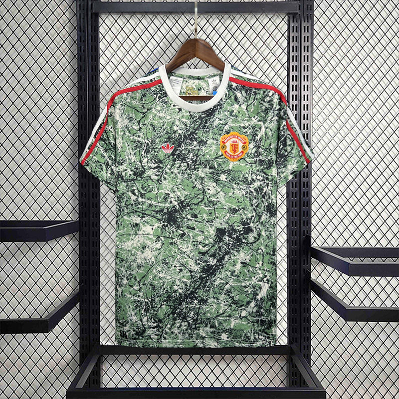 Manchester United x Stone Roses 23-24 Special Edition Jersey - Fans Version - JerseysGala