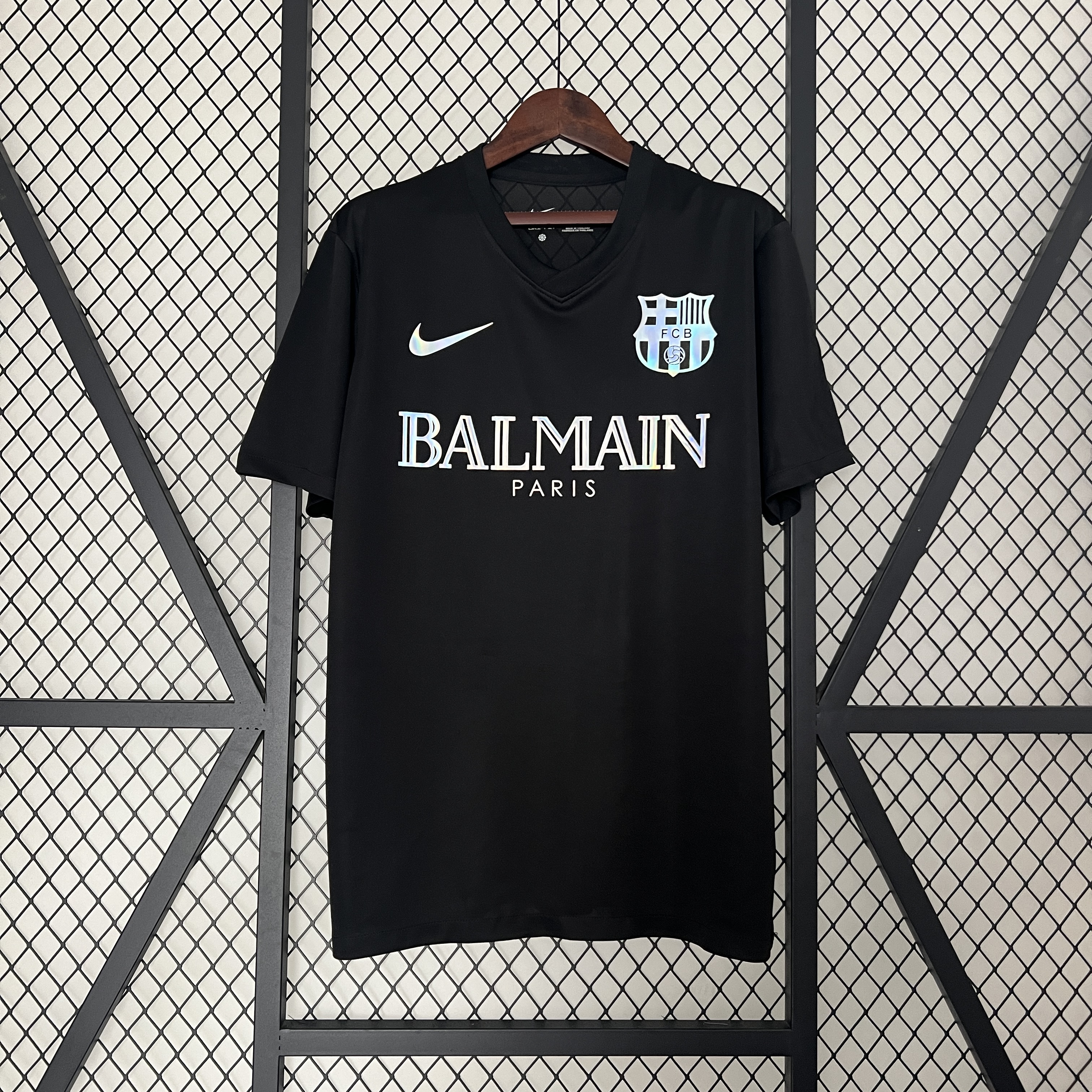 B.A.R.S.A x B.A.L.M.A.I.N 23-24 Black Special Edition Jersey - Fans Version - JerseysGala
