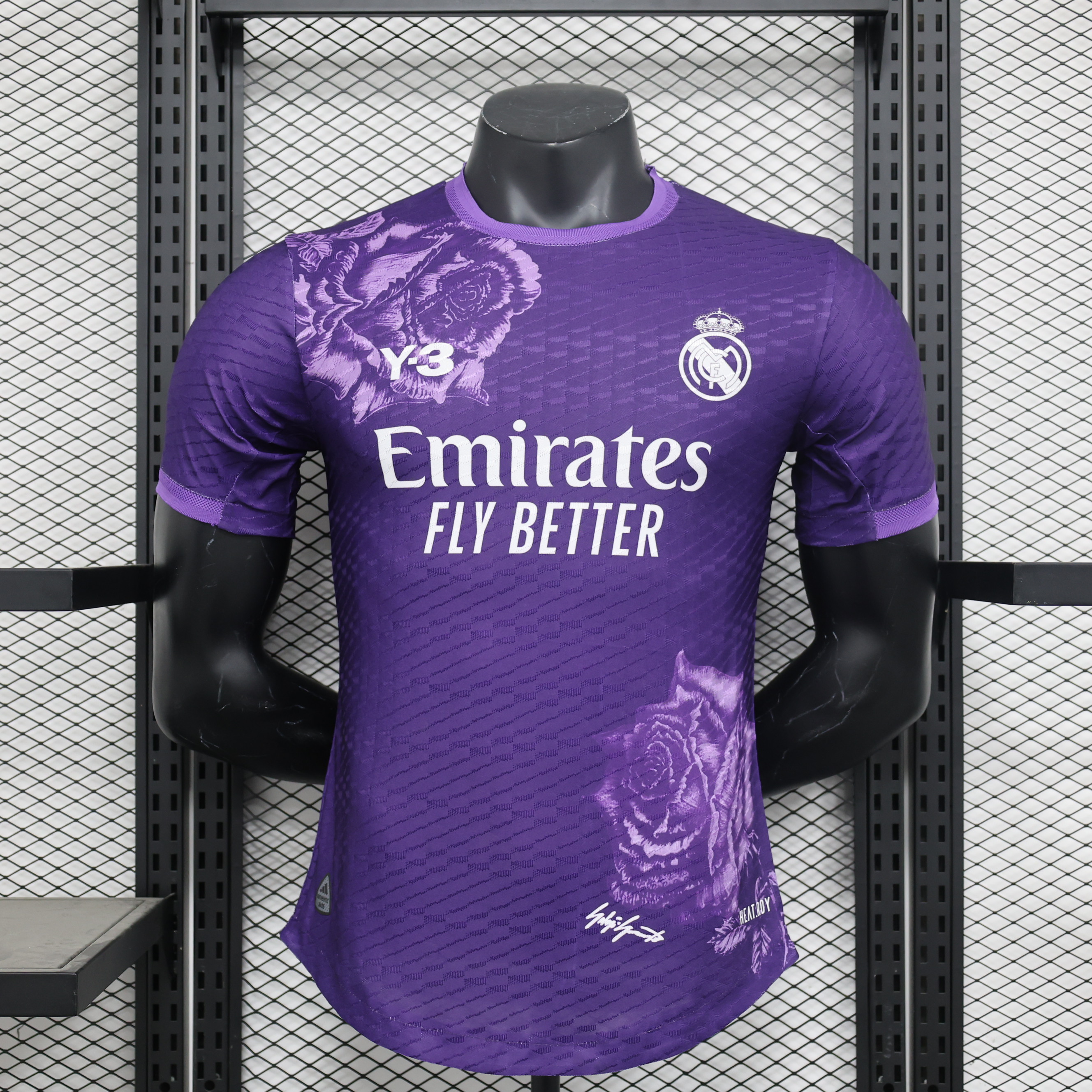 Real Madrid 23-24 Y3 Purple Special Edition Jersey - Player Version - JerseysGala