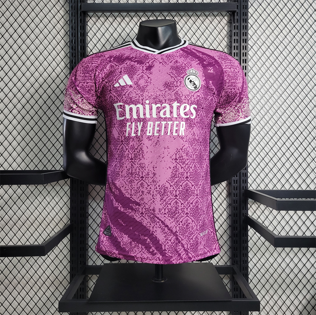 Real Madrid 23-24 Pink Special Edition Jersey - Player Version - JerseysGala