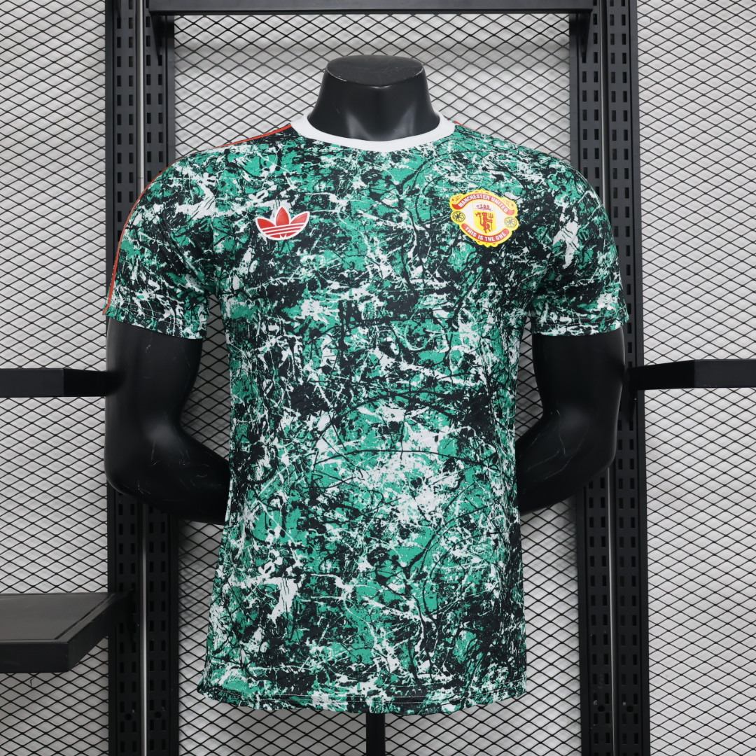 Manchester United x Stone Roses 23-24 Special Edition Jersey - Player Version - JerseysGala