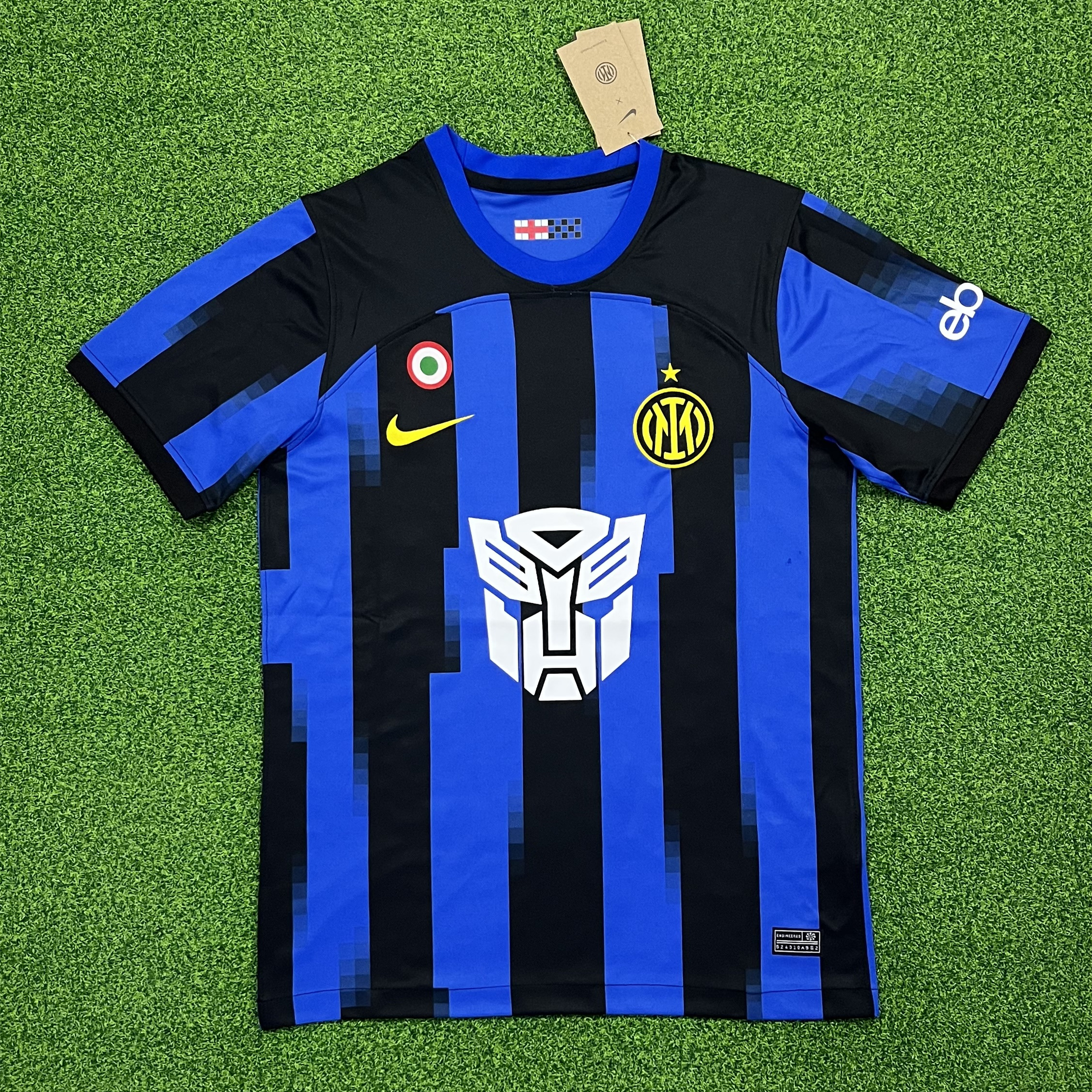 Inter Milan 23-24 Home Stadium Transformers Edition Jersey - Fans Version - JerseysGala