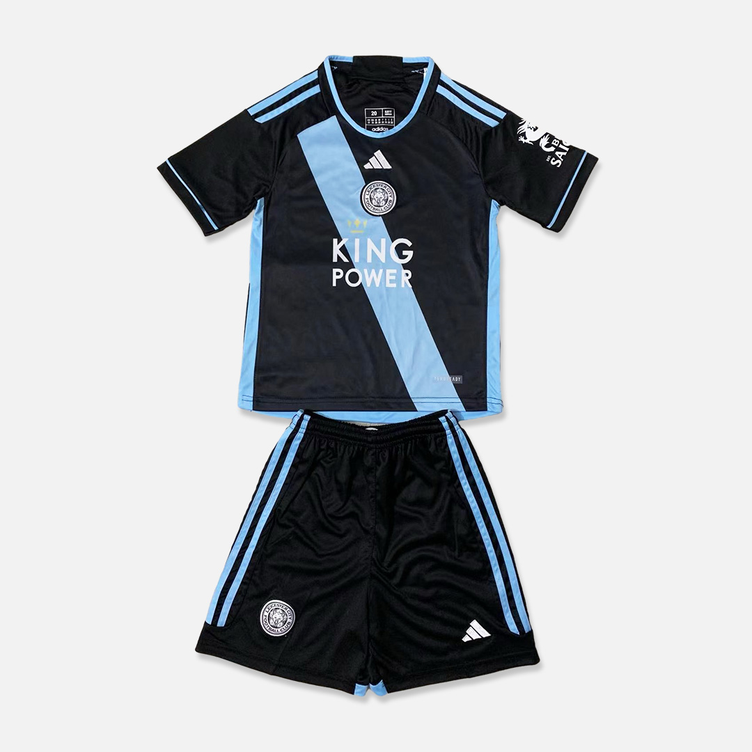 Leicester City 23-24 Away Stadium Men's Adult Jersey Set - Fans Version - JerseysGala