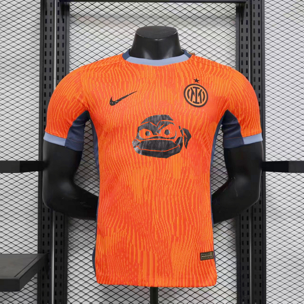 Inter Milan 23-24 Third Teenage Mutant Ninja Turtles Edition Jersey - Player Version - JerseysGala