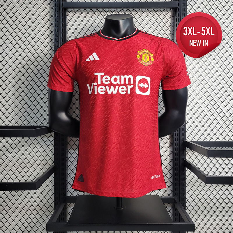 Manchester United 23-24 Home Stadium Jersey - Player Version - JerseysGala
