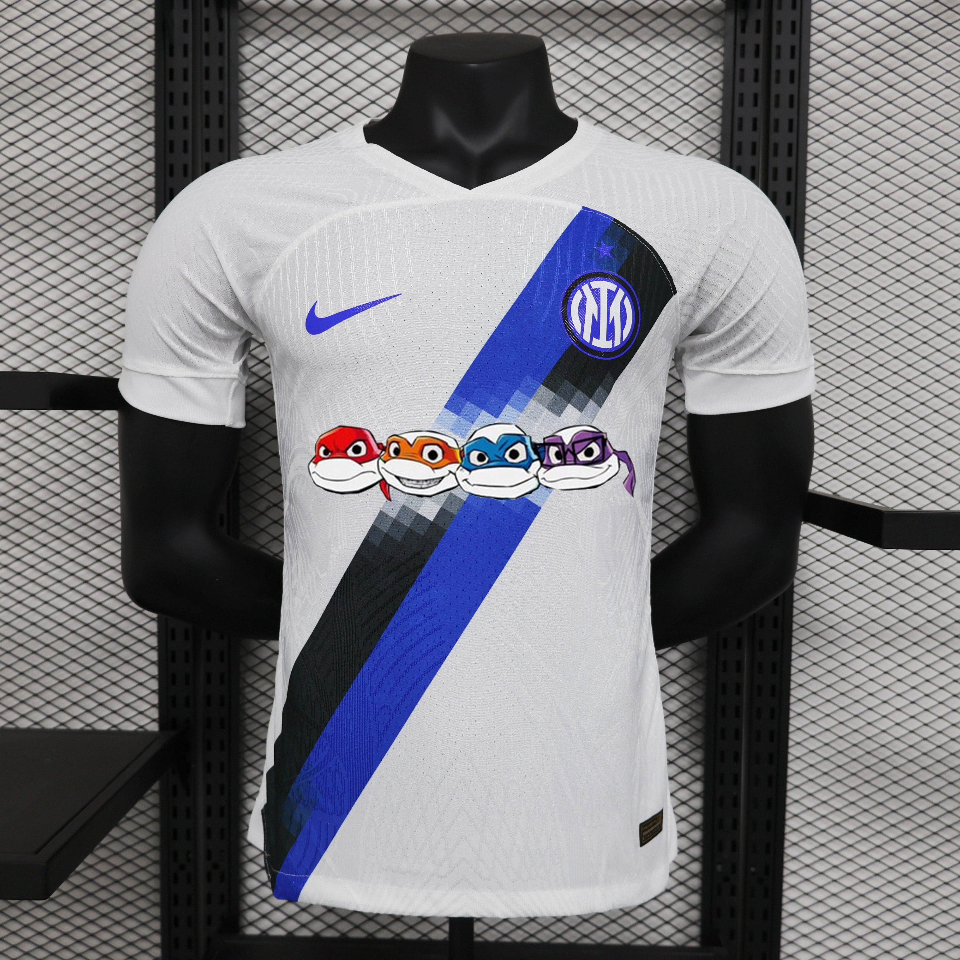 Inter Milan 23-24 Away Teenage Mutant Ninja Turtles Edition Jersey - Player Version - JerseysGala
