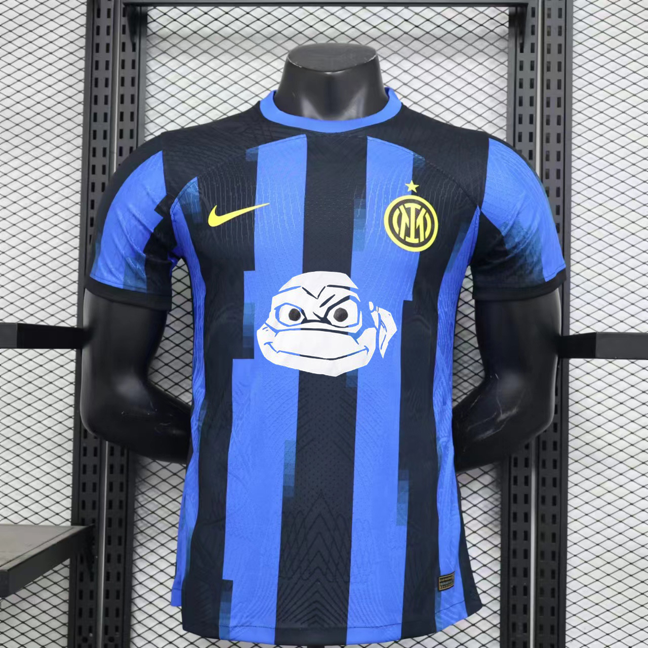 Inter Milan 23-24 Home Teenage Mutant Ninja Turtles Edition Jersey - Player Version - JerseysGala