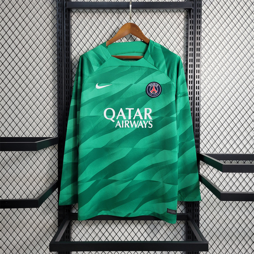 Paris Saint-Germain PSG 23-24 Goalkeeper Long Sleeve Jersey - Fans Version - JerseysGala