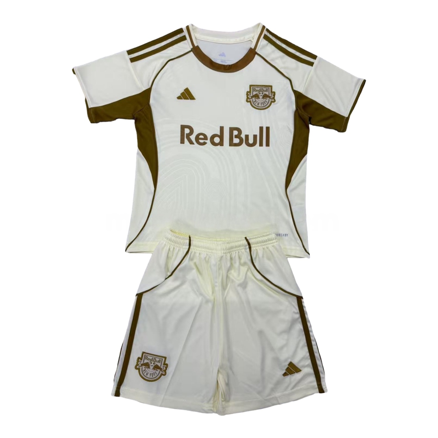 New York Red Bulls 25-26 Light Yellow Pre-Match Training Men's Adult Jersey Set - Fans Version - JerseysGala