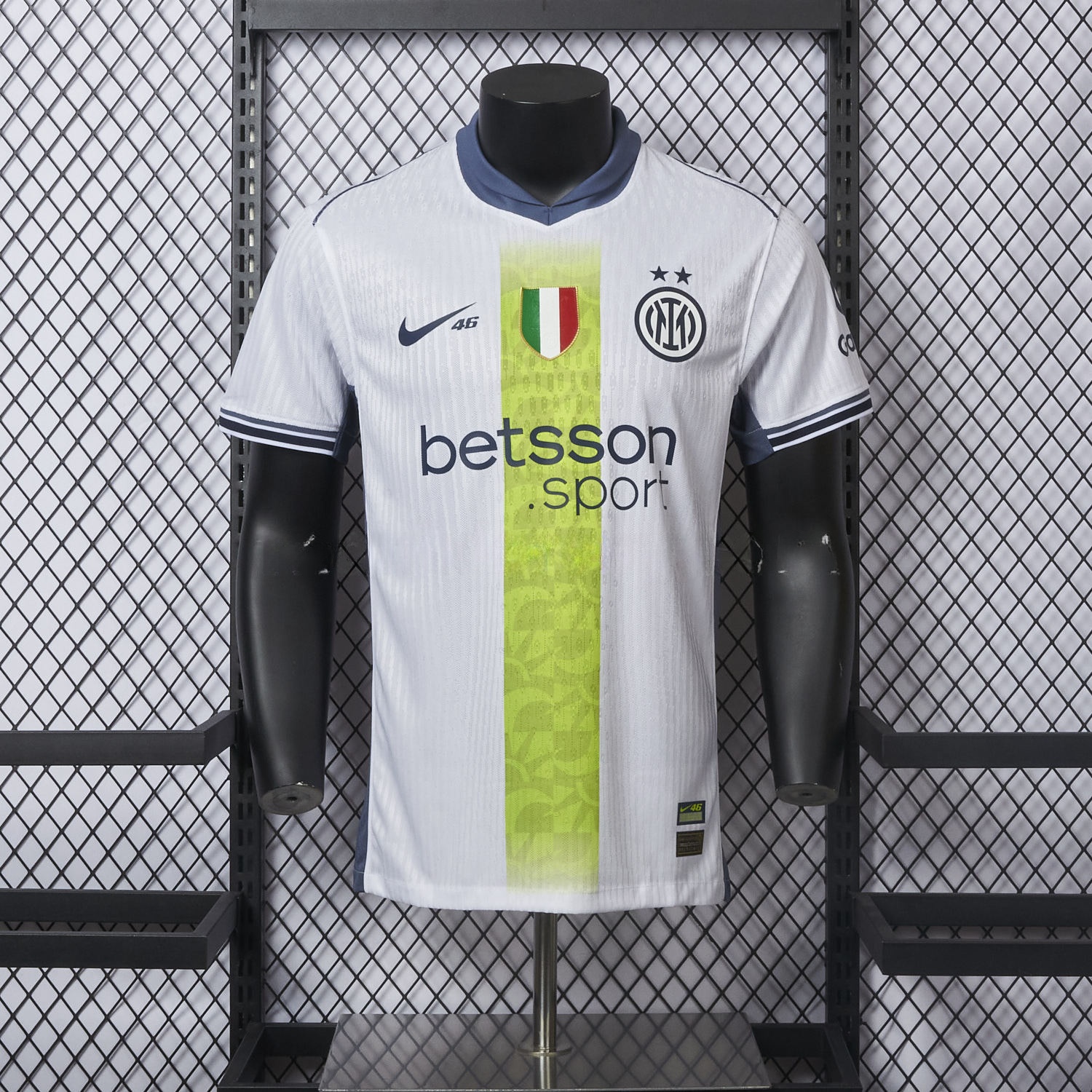 Inter Milan 24-25 Valentino Rossi Special Edition Away Jersey - Player Version - JerseysGala
