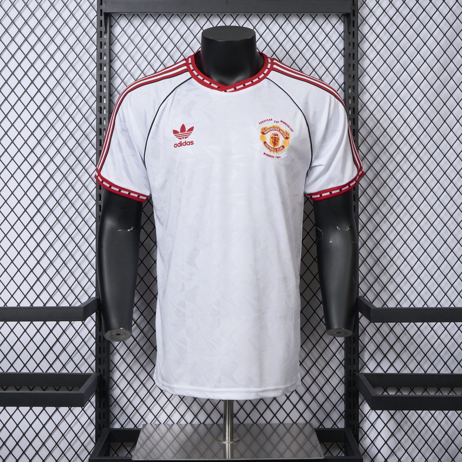 Retro Manchester United 1991 Third Remake Jersey - European Cup Winners' Cup Winners - Player Version - JerseysGala