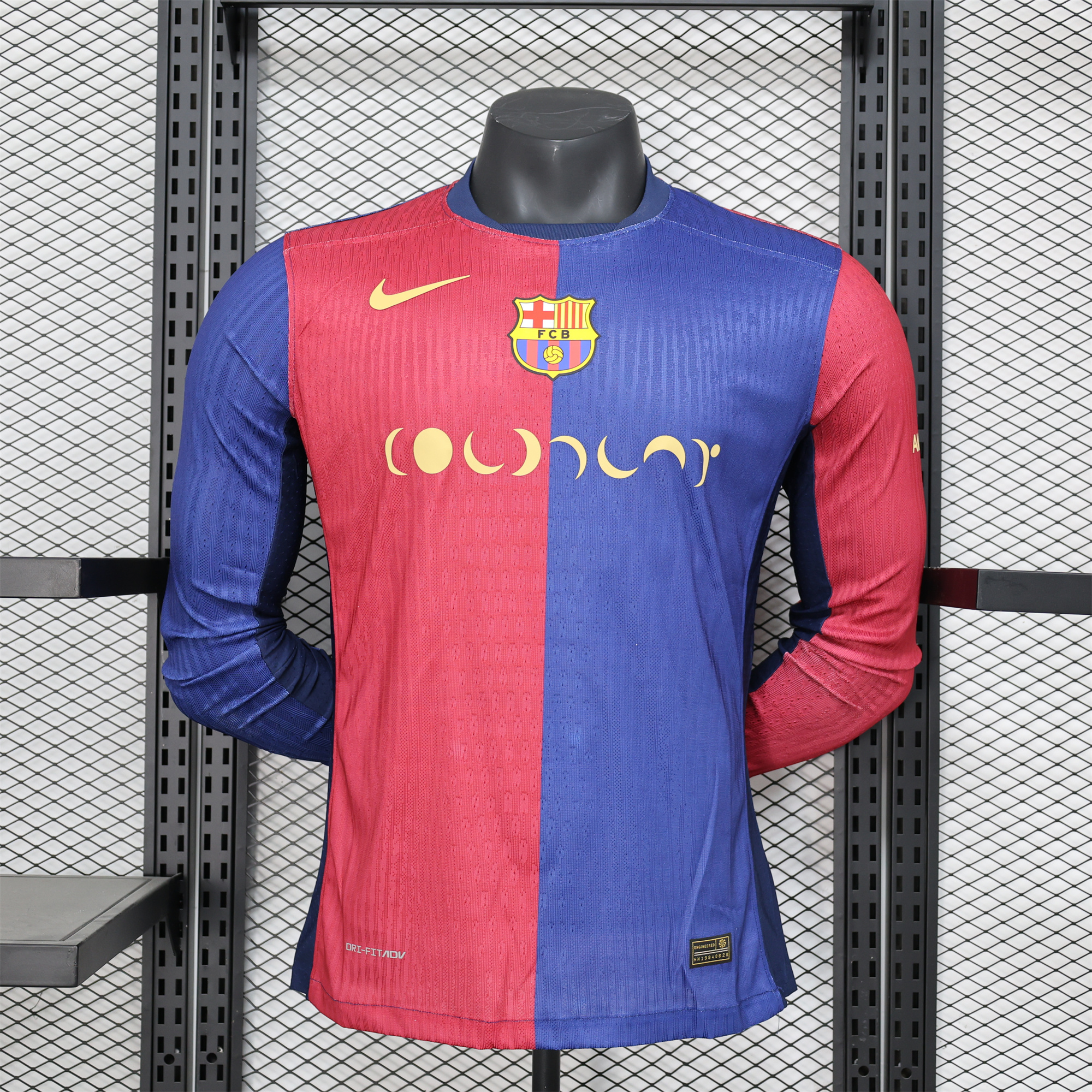 B.A.R.S.A X Coldplay 24-25 Home Co-Branded Long Sleeve Jersey - Player Version - JerseysGala