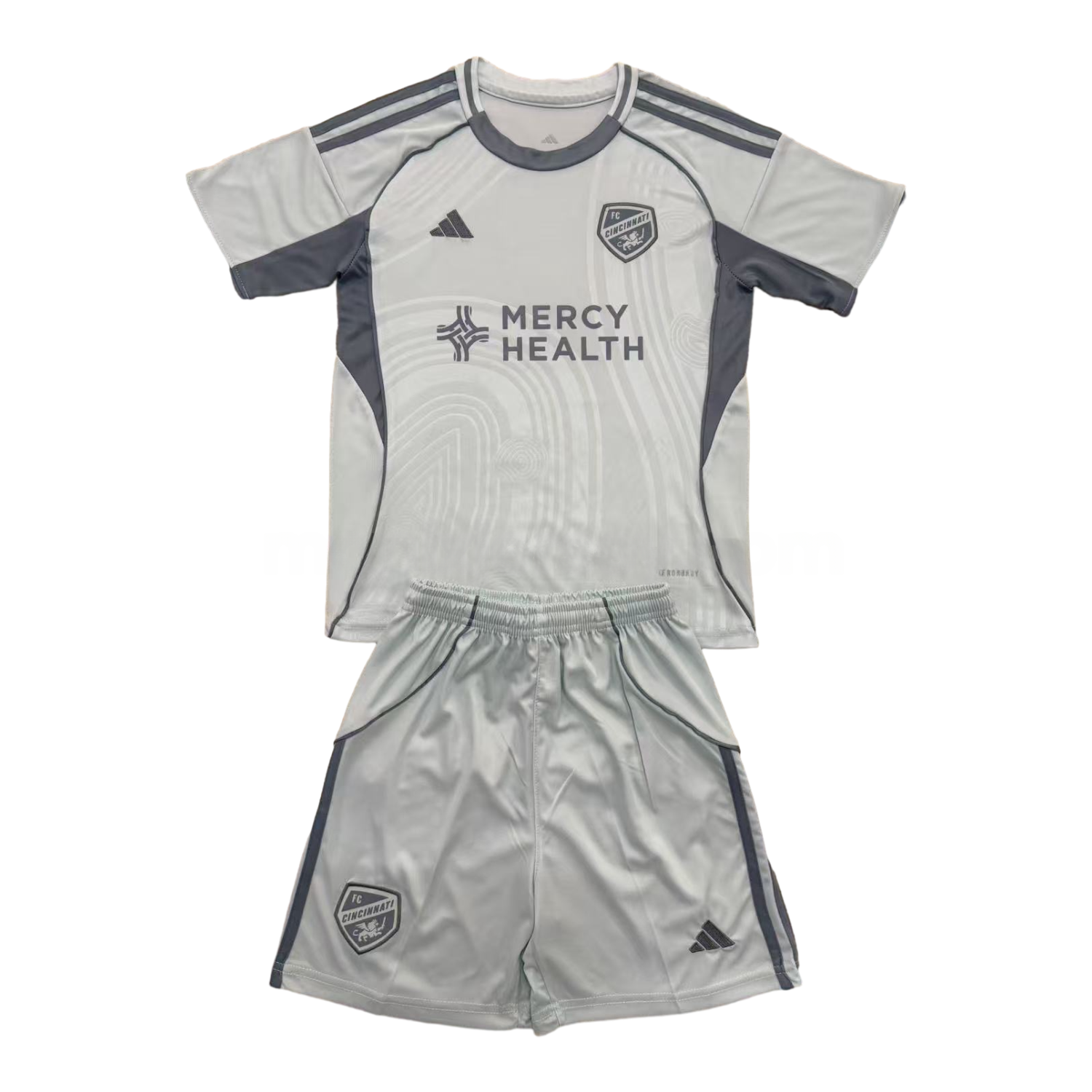 Cincinnati 25-26 Light Yellow Pre-Match Training Men's Adult Jersey Set - Fans Version - JerseysGala
