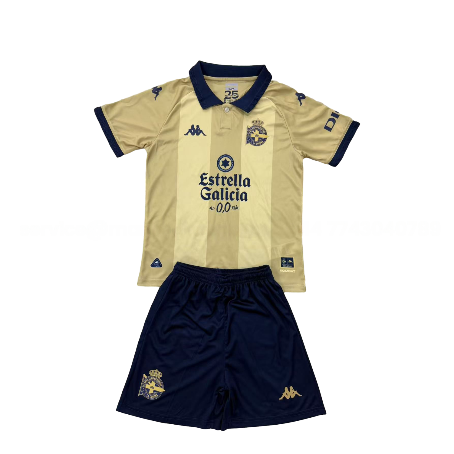 Deportivo de La Coruña 24-25 25th Anniversary of La Liga Triumph Men's Adult Jersey Set - Fans Version - JerseysGala