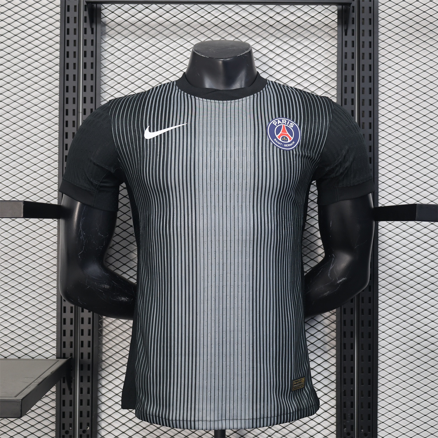 Paris Saint-Germain PSG 25-26 Black GK Goalkeeper Unsponsored Jersey - Player Version - JerseysGala