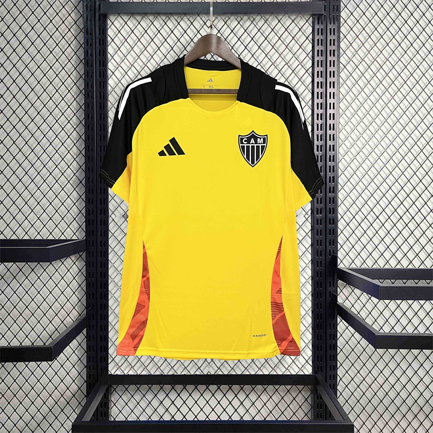 Atletico Mineiro 25-26 Yellow Pre-Match Training Unsponsored Jersey - Fans Version - JerseysGala