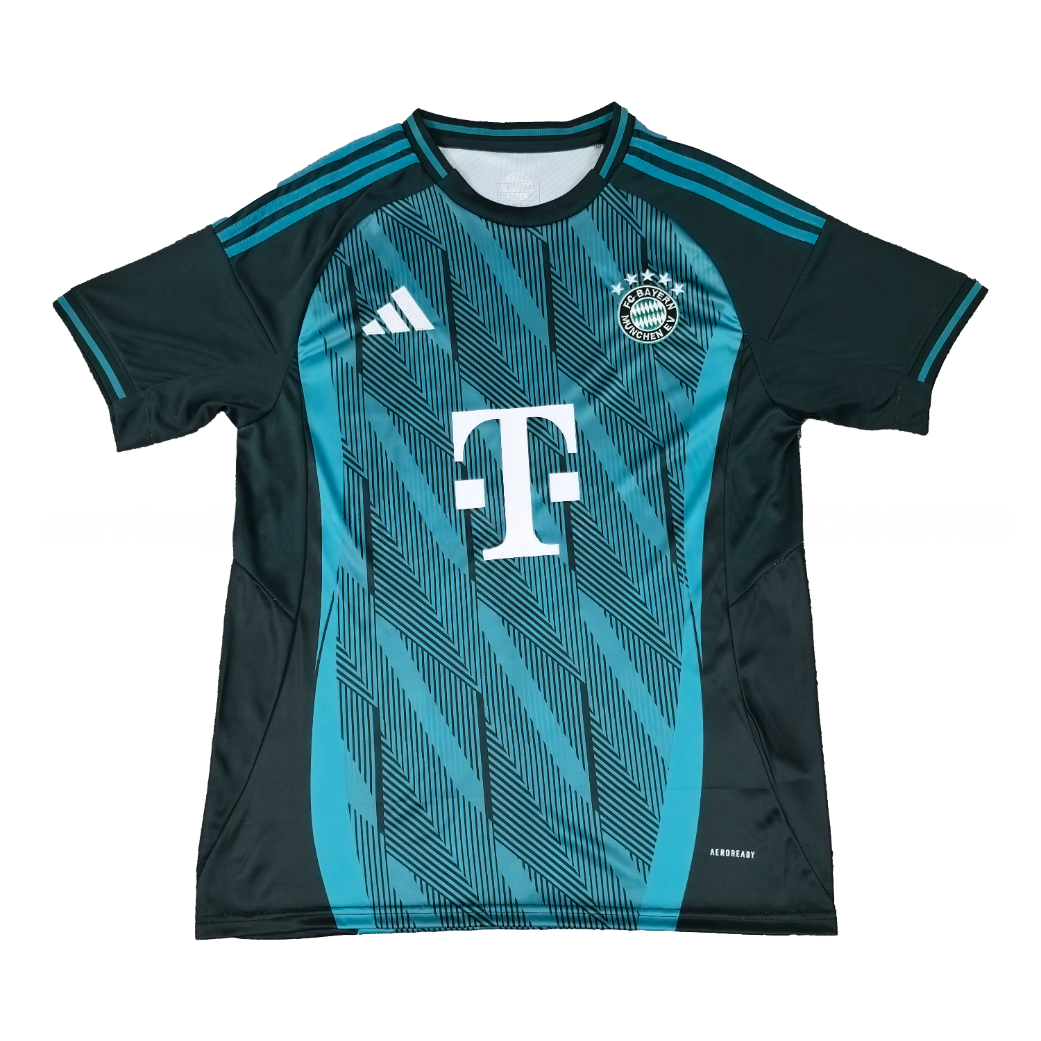 Bayern Munich 25-26 Deep Green Blue Lines Special Edition Jersey - Fans Version - JerseysGala