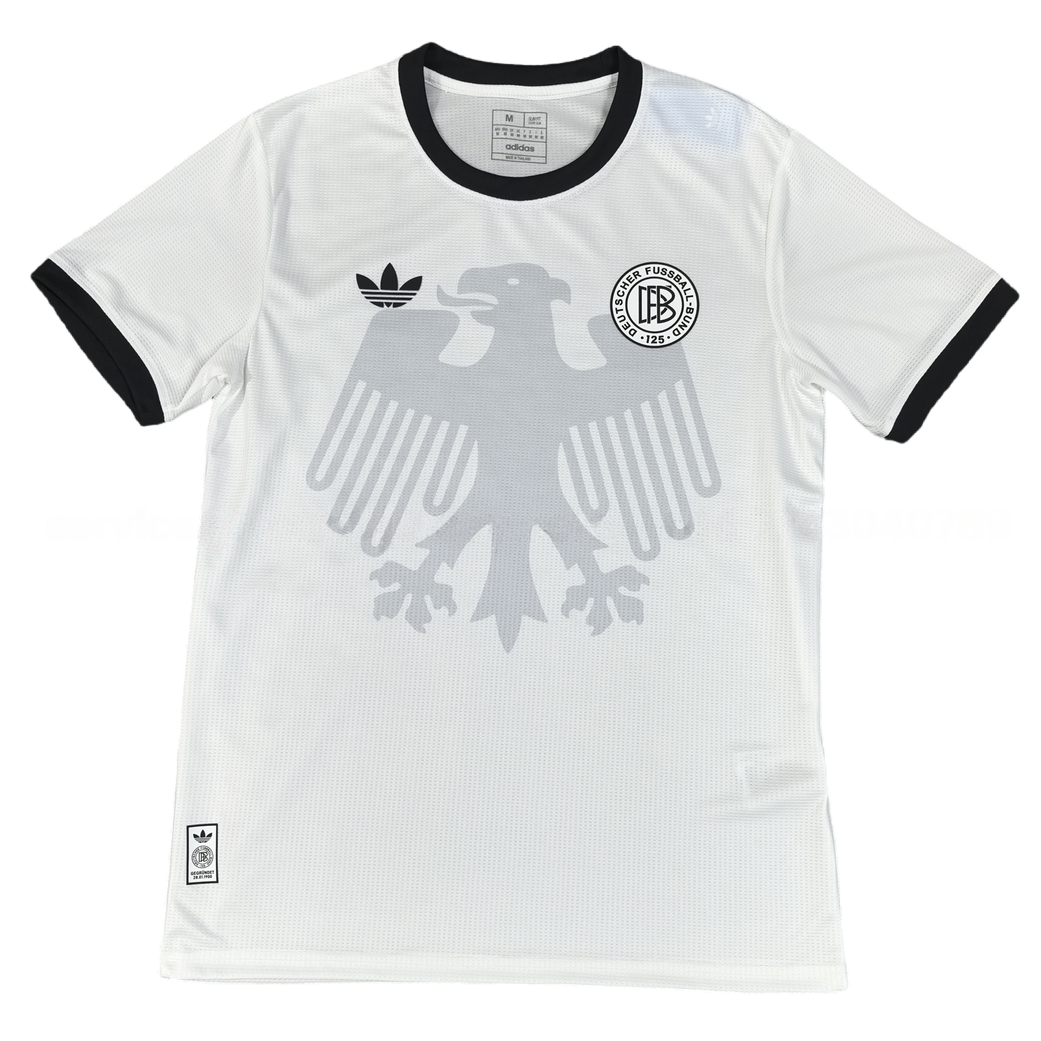 Germany 2025 125-Year Anniversary White Big Eagle Special Jersey - Fans Version - JerseysGala