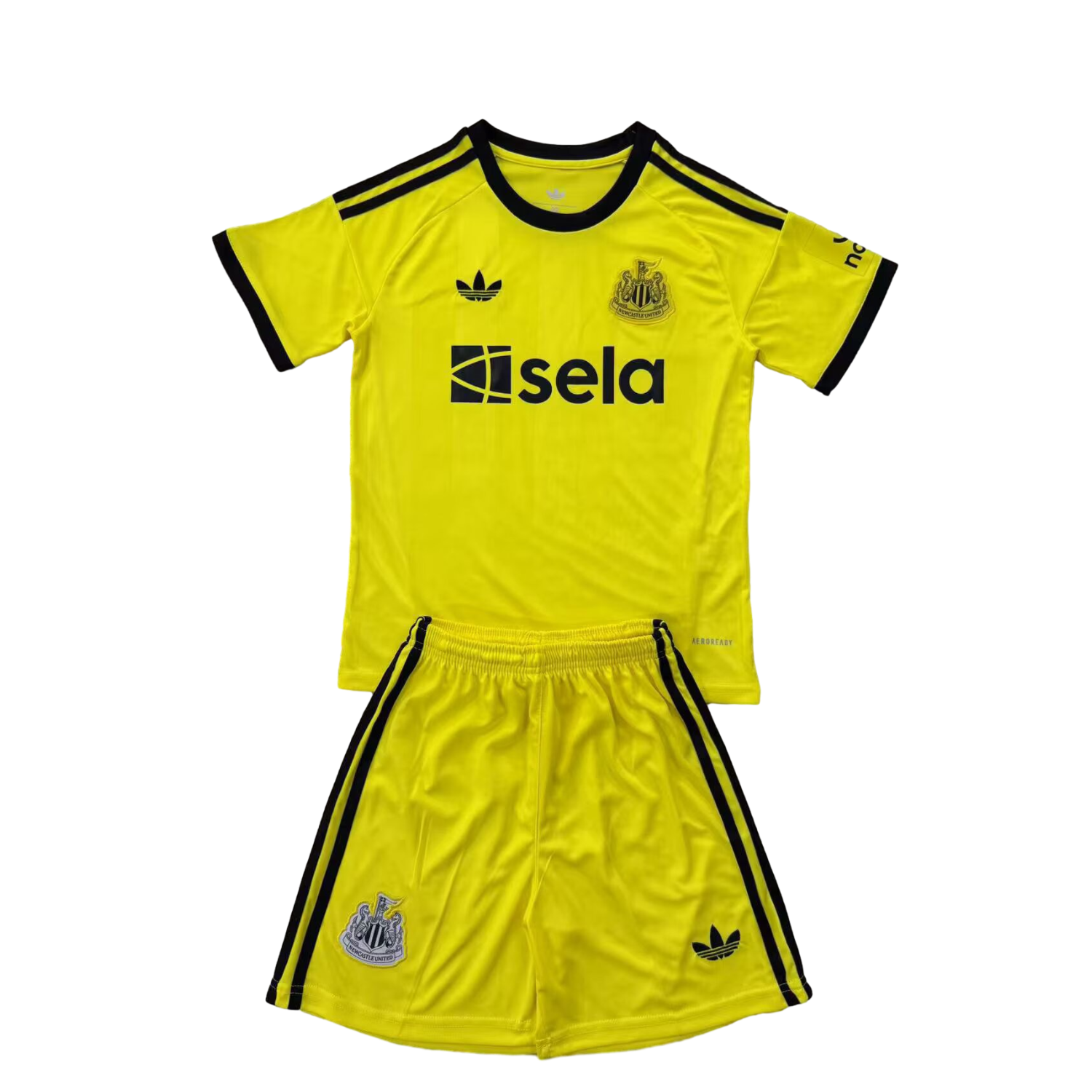 Newcastle United 25-26 Yellow Goalkeeper Men's Adult Jersey Set - Fans Version - JerseysGala