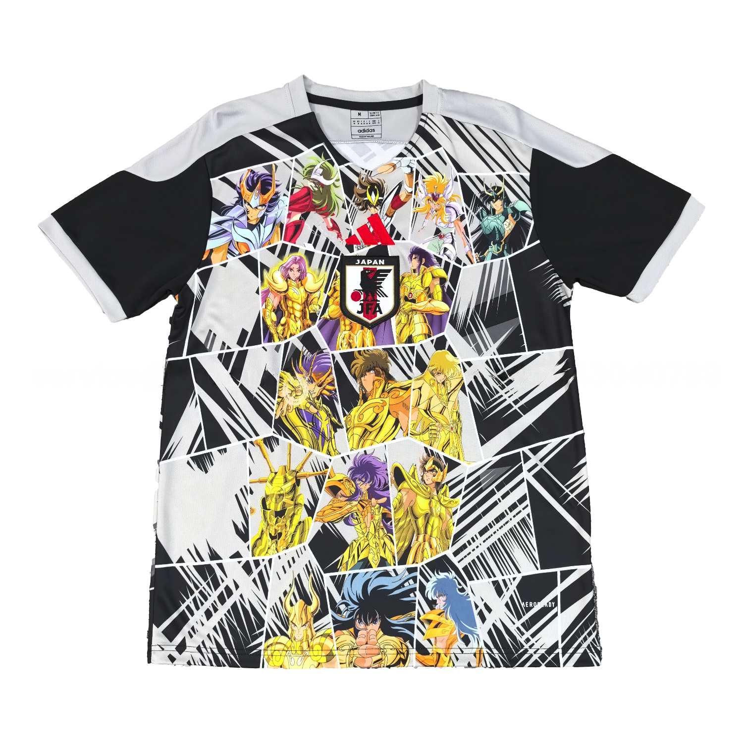 Japan 25-26 Saint Seiya Comic Characters Group Portrait Special Jersey - Fans Version - JerseysGala