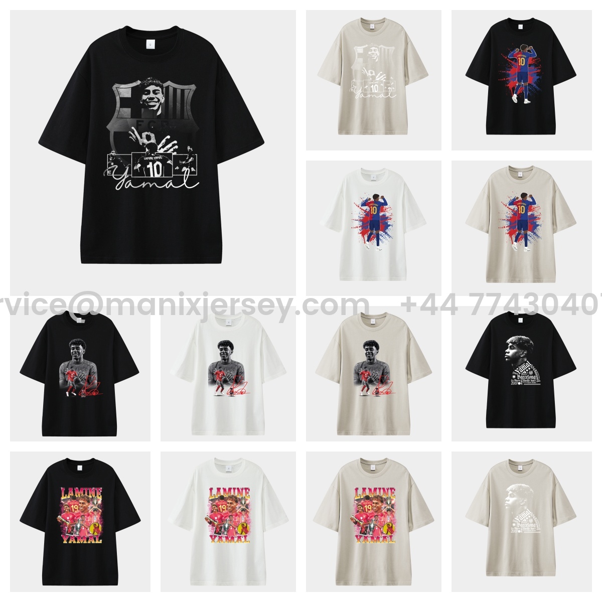 LAMINE YAMAL - Barcelona No. 10 Legend Continues 2025 Unisex Pure Cotton T-shirt - JerseysGala