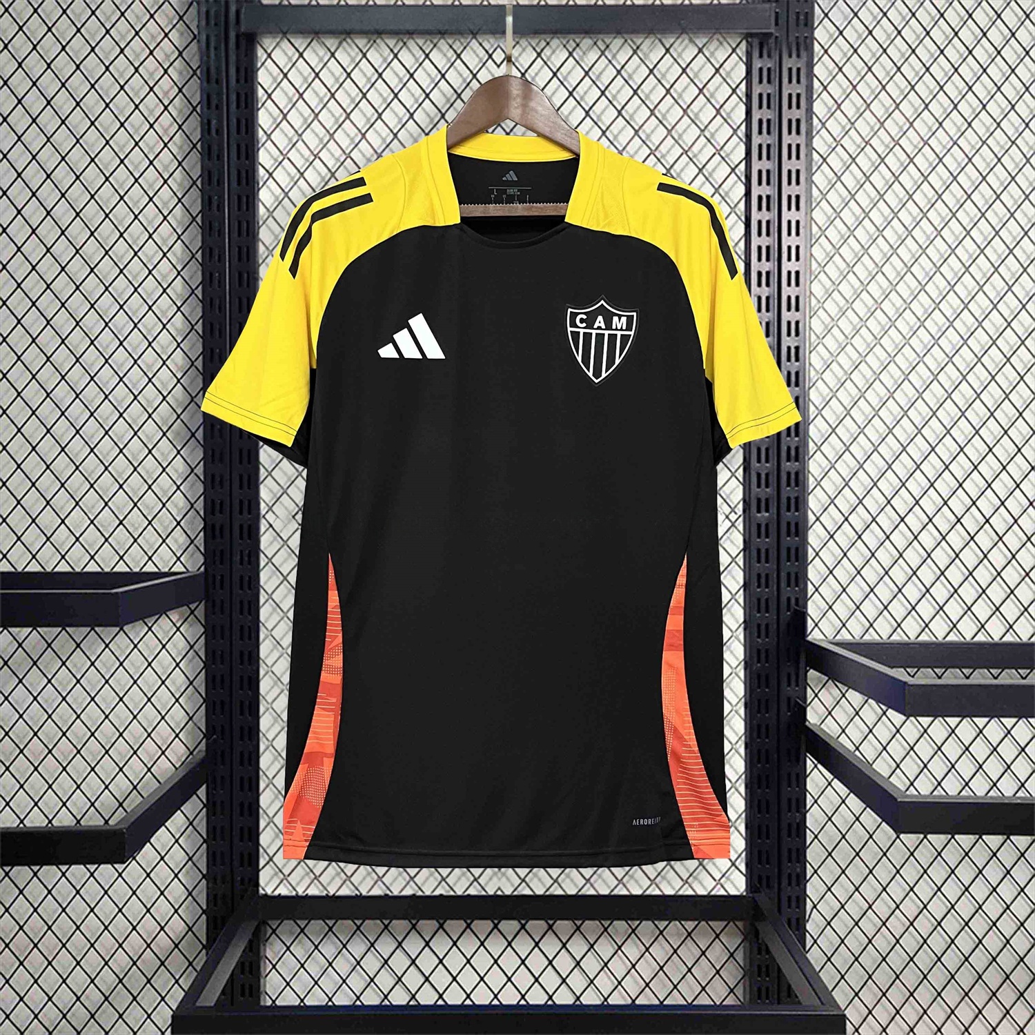 Atletico Mineiro 25-26 Black Pre-Match Training Unsponsored Jersey - Fans Version - JerseysGala