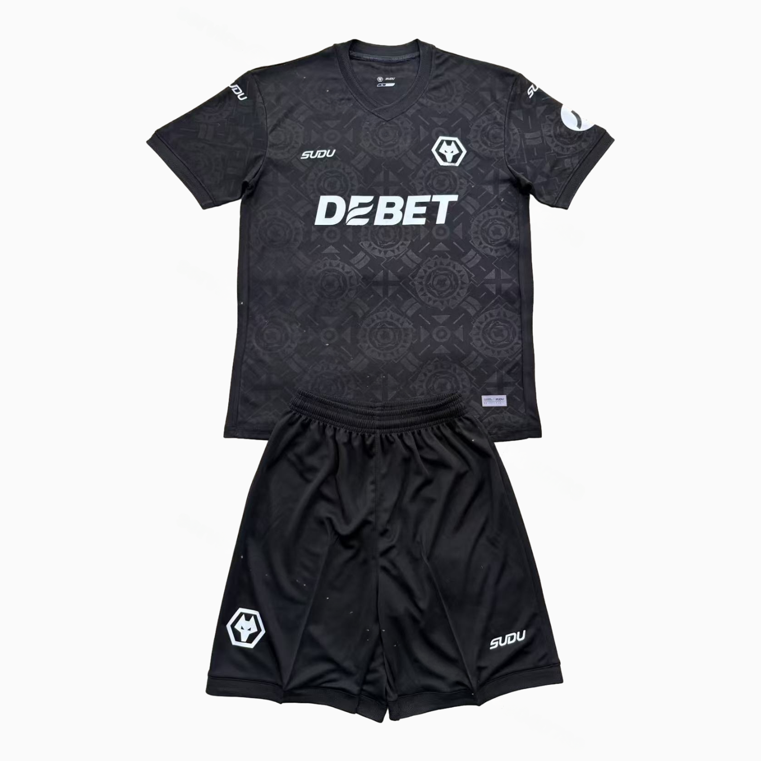 Wolverhampton Wanderers Wolves 25-26 Black Goalkeeper Men's Adult Jersey Set - Fans Version - JerseysGala