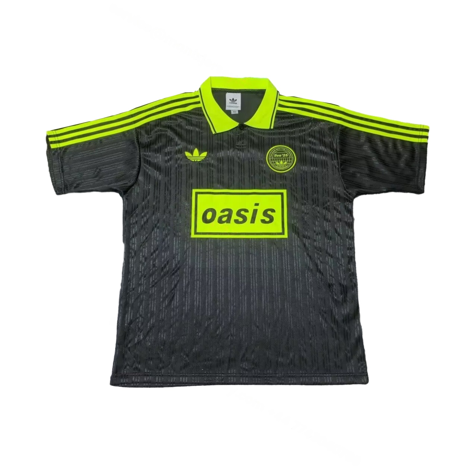 Bohemian 25-26 Oasis Originals Tour Black And Green Jersey With Number 25 - Fans Version - JerseysGala